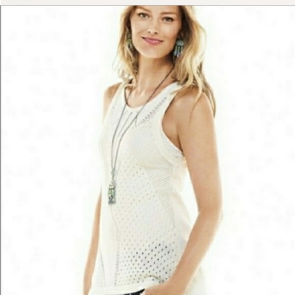 Cabi Tennis Sweater Tank